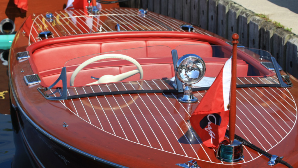 Beautiful boat at the Annual Boat Show